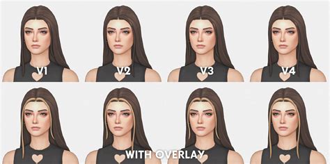 Download Reed Hair and Overlay - The Sims 4 Mods - CurseForge