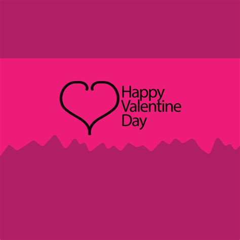 happy valentine day logo vector 13974623 Vector Art at Vecteezy