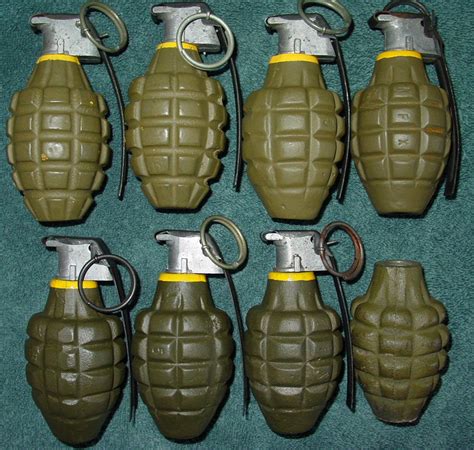 90th Idpg Authentic Display Grenades