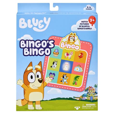 Bluey, Matching Game -Bingo's Bingo, Match Pictures Nepal | Ubuy