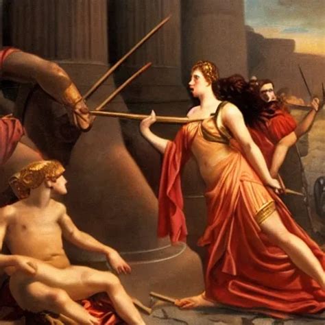 Helen Of Troy As A Background The Troy War Arthub Ai