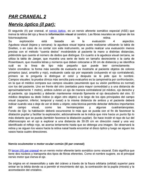 Doceavo X I I Par Craneal Exploraci N Neurol Gica Par Craneal