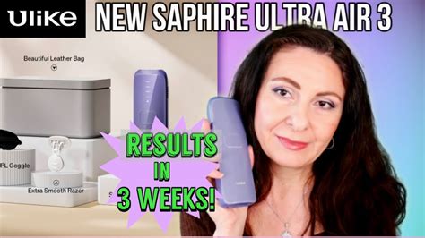 New Laser Hair Removal At Home Ulike Saphire Air Ipl Review Demo