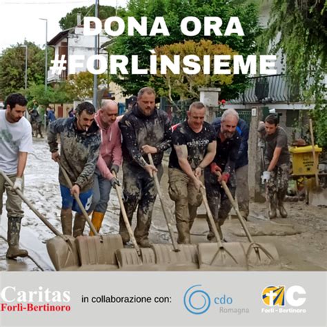 alluvione emilia romagna la caritas di forlì lancia una campagna di