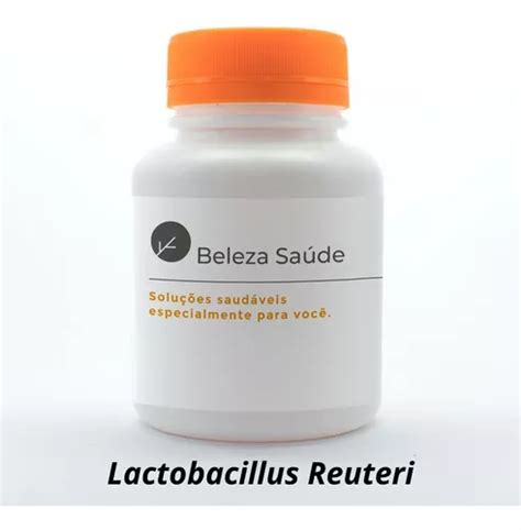 Lactobacillus Reuteri 600 Milhões Ufc 120 Cápsulas Frete Grátis