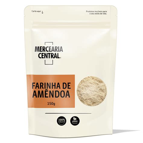 Farinha de Amêndoa 150g Mercearia Central Urban Farm Ipiranga