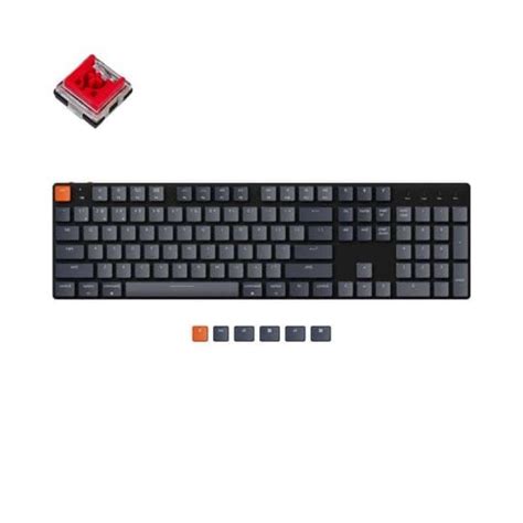 Promo 100 Produk Ori Keychron K5se Hot Swappable Low Profile Optical Switch White Backlight
