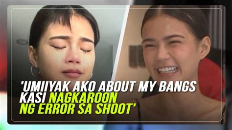 The Story Behind Maris Racal S Micro Bangs Viral Video Abs Cbn News