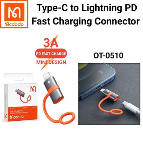 Jual Mcdodo Ot Type C To Lightning Iphone Adapter Charger