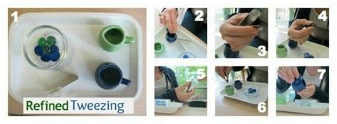 Montessori Practical Life: Refined Tweezing 