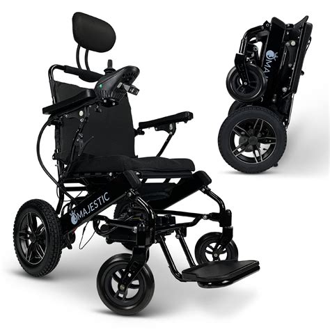 Buy Majestic Electric Wheelchairs For Adults Lightweight Foldable