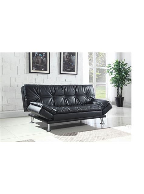 Coaster Company Dilleston Collection Contemporary Sofa Bed Black Baci