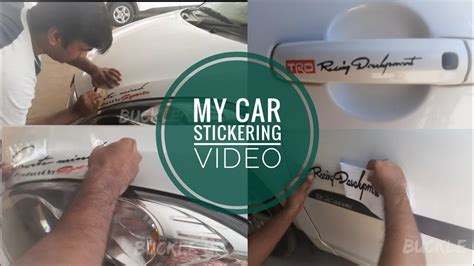 Car Stickering And Sticker Unboxing Swift Dzire Tiruchirappalli