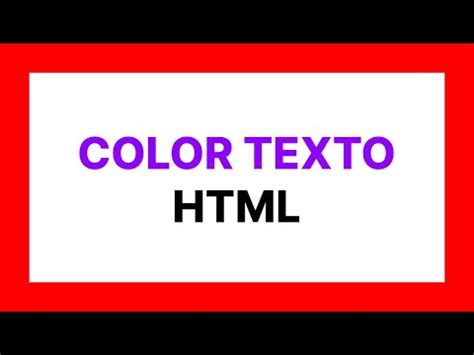 Cambiar El Color De Fondo Y El Color Del Texto En Html Gu A Completa