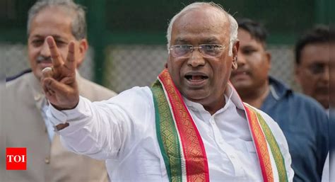 President Indian National Congress Mallikarjun Kharge Changes