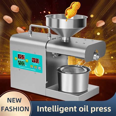 Rg Automatic Intelligent Oil Press Household Flaxseed Oil Extractor