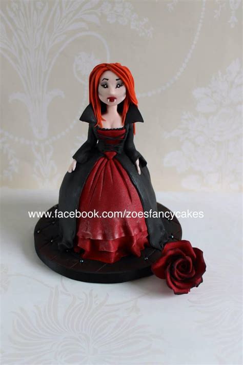 Halloween bride of Dracula cake tutorial by zoesfancycakes on DeviantArt