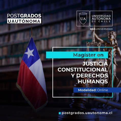 Postulaciones Abiertas A Mag Ster En Justicia Constitucional Y Derechos