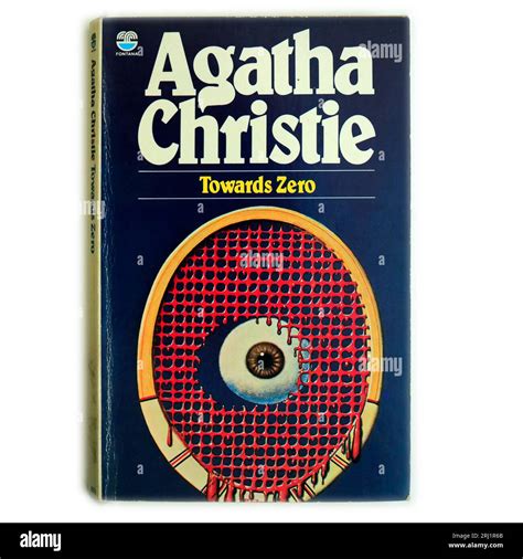 Towards Zero Book Cover Written By Agatha Christie Stock Photo Alamy