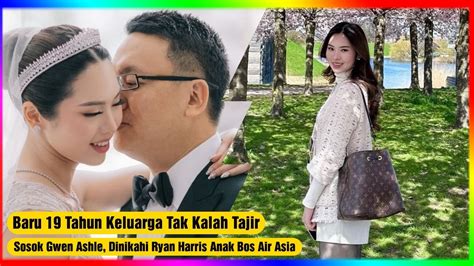 Sosok Gwen Ashley Dinikahi Ryan Harris Anak Bos Air Asia Baru