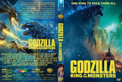 Godzilla: King Of The Monsters (2019) R0 Custom DVD Cover - DVDcover.Com