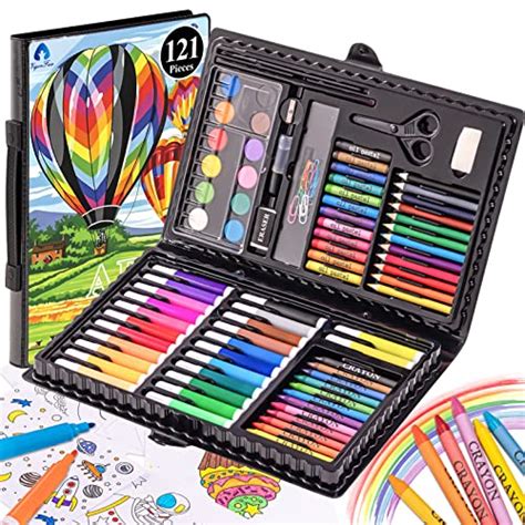 VigorFun Art Kit, Drawing Painting Art Supplies for Kids Girls Boys ...