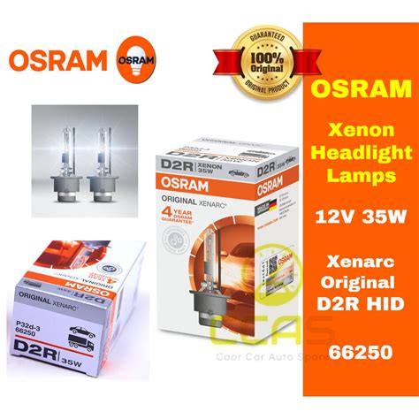 Osram Bulb D R V W Xenon Headlight Lamps Xenarc