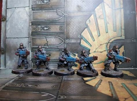 Death Korps Of Krieg Grenadier Squad With Plasma Gun Exclusive Set