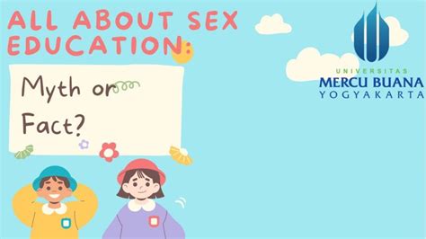 All About Sex Education Myth Or Fact Youtube