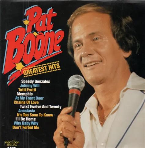 Pat Boone Greatest Hits Vinyl Records Lp Cd On Cdandlp