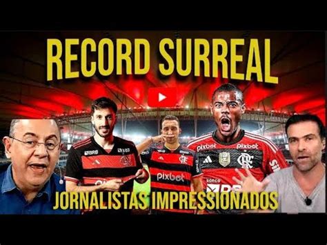 JORNALISTAS DA JOVEM PAN ASSUSTADOS O FLAMENGO YouTube