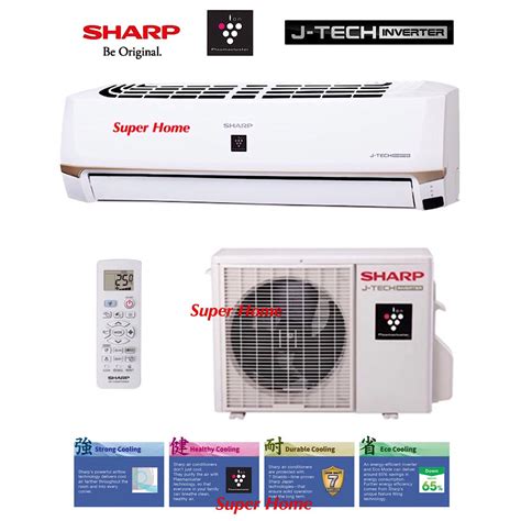 Sharp J Tech Inverter Plasmacluster Ahxp Uhd Aux Uhd Hp Air