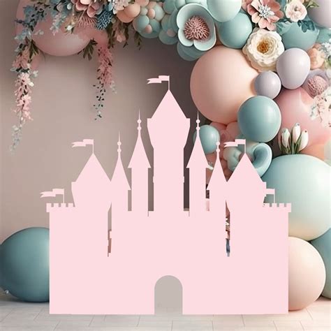 Castle Cutout Princess Castle Cutout Decor Princess Party Decoration