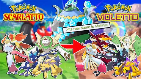 Nuovi Pokemon E Leaks Dlc Di Pokemon Scarlatto E Violetto Youtube