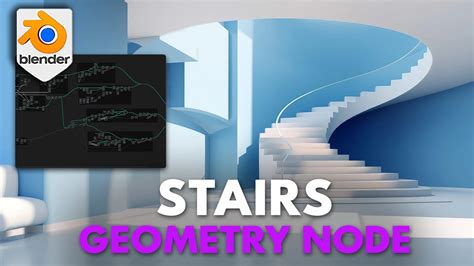 Blender 4 Geometry Node Stairs Flippednormals