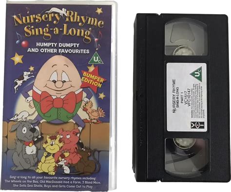 Nursery Rhyme Sing A Long Humpty Dumpty And Other Stories Vhs