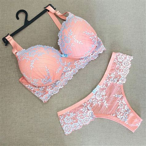 Conjunto Plus Size Lingerie Renda Luxo Bicolor Bojo Calcinha e Soutien Moda Íntima Feminina