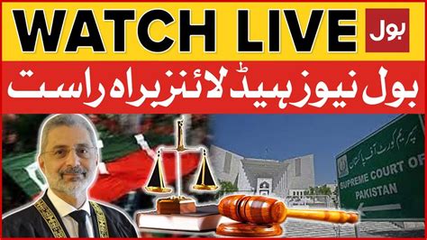 Live Bol News Headlines At 6 Pm Justice Qazi Faez Isa In Action