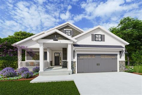 Plan 64441SC Expandable Bungalow House Plan In 2022 Ranch Style