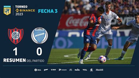 Torneobinance Fecha Resumen De San Lorenzo Godoy Cruz