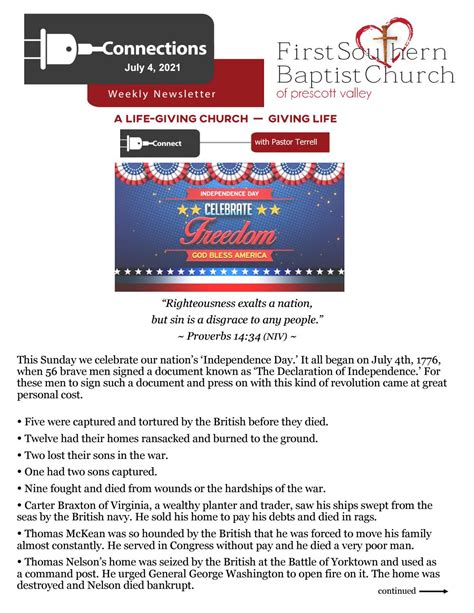 Connections by First Southern Baptist Church - Issuu