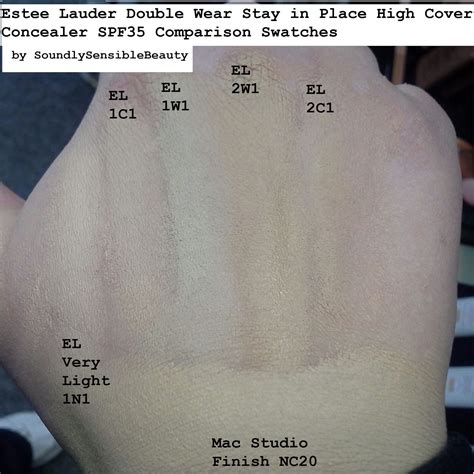 Estee Lauder Double Wear High Cover Concealer Review & Swatches of Shades