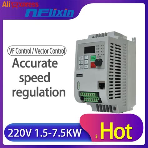 Vfd Frequency Speed Controller 2 2kw 12a 220v Ac Motor Drive Single