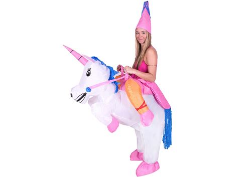 Opblaasbaar Eenhoorn Kostuum Inflatable Unicorn Costume Kopen Coolt