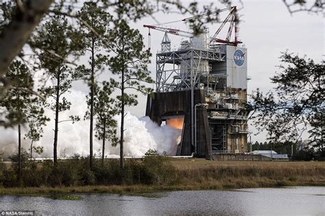 Nasa Tests Rocket Engine With D Printed Shock Absorber Daily Mail