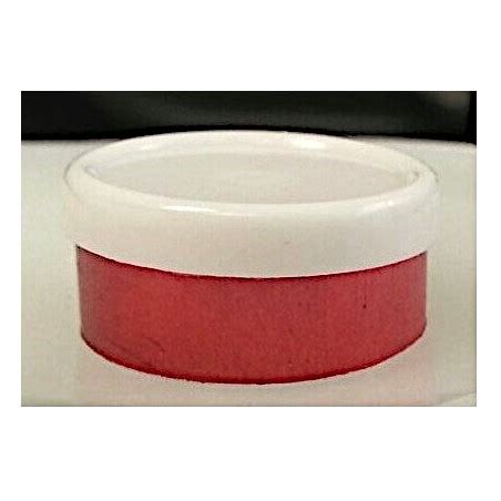 Mm Plain Flip Caps Vial Seals White Cap Red Aluminum Bag