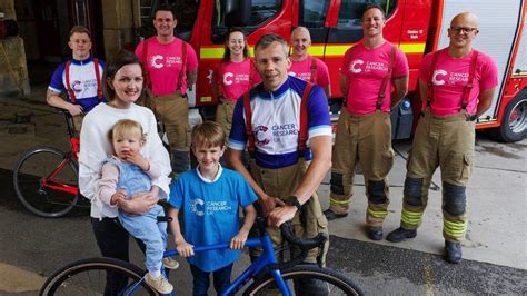 Avon Fire And Rescue Firefighters To Cycle From Bath To Paris For Charity Bbc News