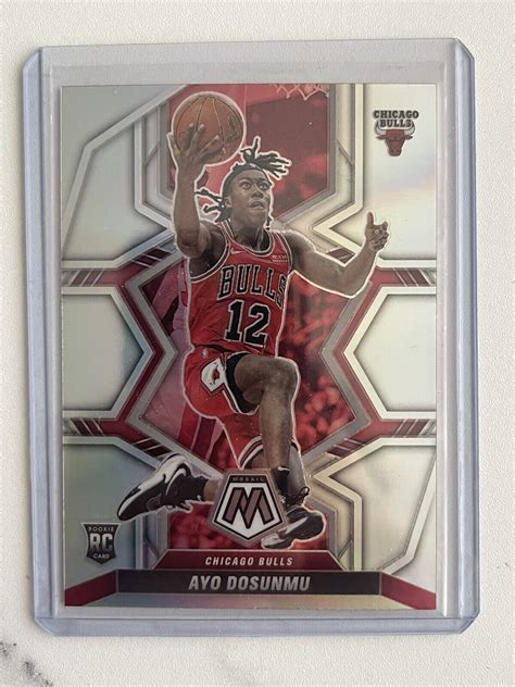 Mosaic Basketball Rookie Base Silver Ayo Dosunmu Chicago