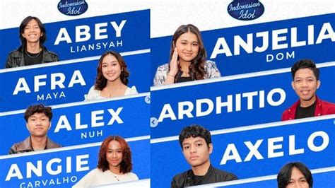 Bocoran Lagu Indonesian Idol Season Babak Showcase Lengkap Daftar