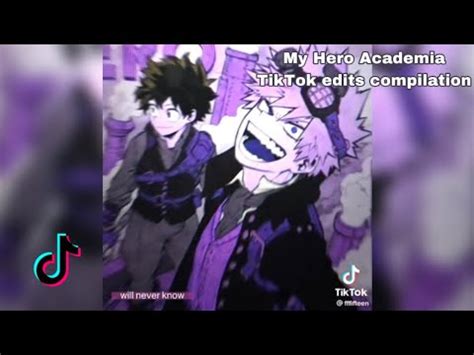 My Hero Academia TikTok Edits Compilation BNHA 2 YouTube